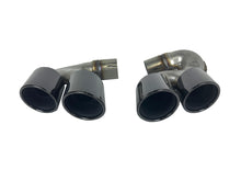 Gloss Black Exhaust Tips Replace for BMW X5 G05 X6 G06 X7 G07 40i Models
