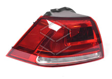 Pair LH+RH Tail Light Lamp Tint NO LED For VW Volkswagen Golf MK7 Hatch 2013-2017 (103TDI, 110TDI, GTI)