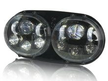 5.75" Dual LED Headlight Projector Fits For Harley Touring Road Glide 1998-2013