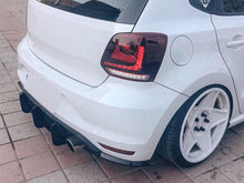 Rear Bumper Lip Diffuser Valance Splitters for VW Polo MK5 GTI 2011-2017 di178