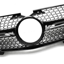 Black Diamond Front Grille For Mercedes GL-Class X164 GL450 2007-2012 GL350 2010-2012