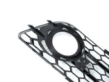 Pair Front Bumper Fog Light Grille Covers For Audi A4 S-Line / S4 2009-2012