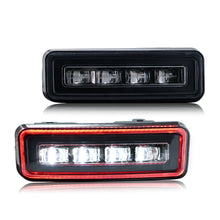 Pair Smoke LED Rear Bumper Brake Lights For Land Rover Defender 90 110 130 L663 2020-2024