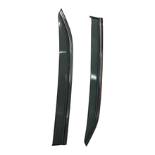 Chrome Tinted Weather Shields for Mitsubishi Eclipse Cross 2017-2024 Weathershields