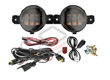 Pair LED Fog Light Driving Lamp Kit For Nissan Navara D23 NP300 Ute 2015-2021