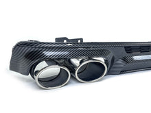 RS6 Style Rear Diffuser W/ Black Exhaust Tips For Audi A6 C8 S-Line 2019-2024