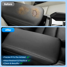 Car Centre Console Armrest Cover Protector Black For 2019-2025 Mazda 3