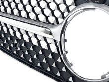 Chrome Diamond Style Front Grille For Mercedes C-Class W206 C206 C220 C300 2022+ Non-AMG