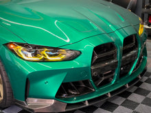 For 2021-2025 BMW M3 G80 M4 G82 G83 CSL Style Carbon Look Front Nose Grille w/ ACC