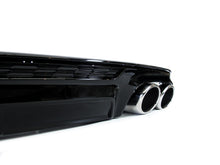 Rear Diffuser W/ Black Exhaust Tips For Audi A6 C8 S6 S-Line 2019-2023 di162