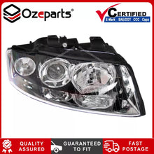 RH Right Hand Head Light Lamp Halogen For Audi A4 S4 Sedan Wagon B6 2001~2004