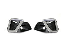Chrome Fog Light Grill Cover for Audi A4 B9 Sline 2020 2021 2022