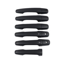 Matte Black Door Handle Cover Trim Protector For Mitsubishi Pajero Sport QE QF 2015-2024