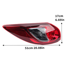 Left Passenger Outer Rear Tail Light No Bulb For Mazda CX-5 CX5 KE KF 2012-2017