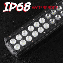 20inch Dual Row LED Work Driving Light Bar Spot Flood Combo Offroad Truck 4X4WD