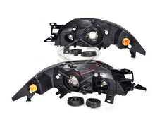 Pair LH+RH Head Light (Silver Grey) For Ford Falcon Fairmont AU 1998-2000 Headlights Front Lamp