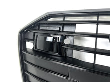 For 2019-2024 Audi A6 S6 C8 Gloss Black Front Bumper Grille