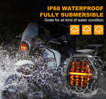 7 Inch LED Motorcycle Headlight Head Lamp w/ DRL Hi/Low Beam for Harley Street Glide 2006-2022