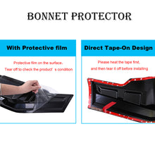 Bonnet Protector Matte Black Hood Guard Trim For Ford Ranger Next-Gen PY 2022 2023 2024+