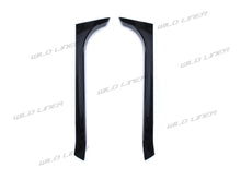 Gloss Black Rear Window Spoiler Side Canard Splitter for VW Golf 6 MK6 GTI R GTD