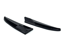 Gloss Black Rear Bumper Splitter Side Flaps For Mercedes W205 Sedan C300 C450 AMG 2015-2021
