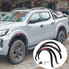 Matte Black Fender Flares Wheel Arch for Nissan Navara NP300 2015-2023 Dual Cab