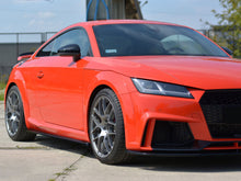 Glossy Black Mirror Cover Caps For Audi MK3 8S TT TTS TTRS R8 15+ W/ Lane Assist