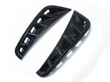 Glossy Black Front Bumper Side Spoiler Air Vent Intake Cover for Mercedes Benz W205 AMG 2019-2021 pz22