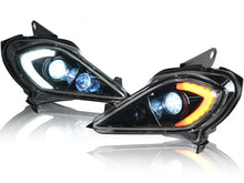 Pair LED Headlights For Yamaha Raptor YFZ YFM 250 350 450 700R 2006–2025