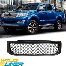 Front Bumper Grill for Toyota Hilux 2012-2015 N70 Matte Black Grille