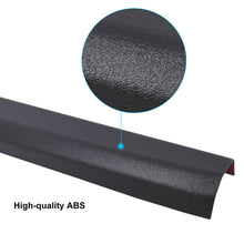 4pcs Tailgate Cover Trim Rear Protector Trim for Ford Ranger 2012-2022 Dual Cab Black