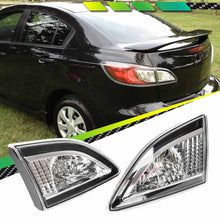 Set / Pair LH+RH Rear Inner Tail Light Boot Lid Lamp for Mazda 3 BL 2009~2013 Sedan