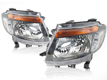 Left+Right Headlights Front Lamp fits Ford Ranger PX MK1 XL XLT WILDTRAK 2011-2015