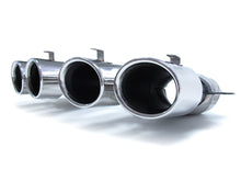 C43 AMG Style Rear Diffuser + Silver Exhaust Tips For Mercedes-Benz W205 C205 C300 C43 Coupe AMG 2015-2021