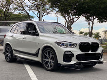 4PCS Glossy Black Front Bumper Lip Spoiler for BMW X5 G05 M Sport 2019-2023 di168