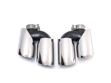 Brushed / Silver / Black Exhaust Tips for Porsche Macan 2.0L Base 2019-2025
