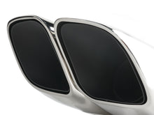 Square Twin Exhaust Tips for Porsche 958.1 Cayenne 92A V6 2011-2014 et214