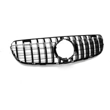 GTR Black Front Bumper Grille For Mercedes GLC W253 X253 GLC300 GLC350 2015-2019