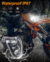 LED Headlight DRL Lamp For KTM SXF XCW EXC-F FE FC 250 350 450 500 SMC-R 690