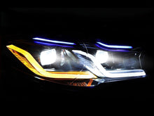 Pair LED Headlights Assembly for BMW 5 Series F10 F11 528i 535i 2010–2013 Xenon w/o AFS