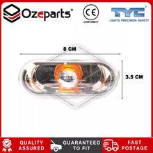 Pair LH+RH Guard Flasher Indicator Light Lamp For Volkswagen Passat 1995~2005