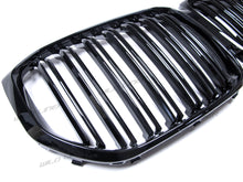 Gloss Black Dual Slats Front Bumper Grille for BMW X5 G05 2019-2023