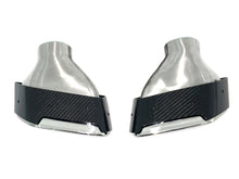 MP Style Carbon Fiber Exhaust Tips Pipes for BMW G30 5 Series 2017-2023