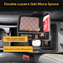 Car Center Armrest Storage Tray Organizer Box For 2024-2025 Hyundai Kona