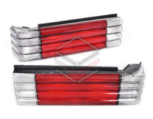 Pair LH+RH Tail Light Lamp Clear White For Ford Falcon XE 1982-1984 Sedan