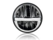 5-3/4” Round LED Headlight Hi/Lo Beam + Halo for Harley, Honda, Yamaha, Indian, Bobber