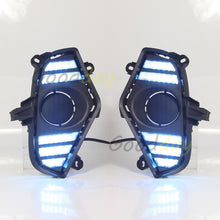 3Colors LED DRL for Toyota RAV4 2019-2024 Daytime Running Light w/ Turn Mustang Style