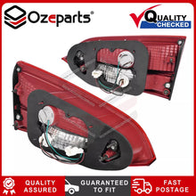 Pair LH+RH Inner Tailgate Tail Light Lamp No LED Hyundai Santa Fe Wagon DM 2012-2015