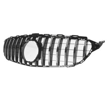 Chrome GTR Front Grill Grille w/o Camera for Mercedes C-Class W205 S205 2015-2018