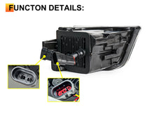 LED DRL For 2003-2005 Toyota 4Runner LED Fog Lights Front Bumper Lamps w/ Turn Signal